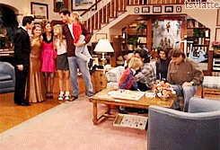 tallskinnyvanillalatte:  The very last scene on Full House 