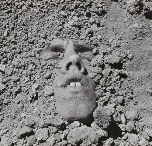 bulkbinbox:  david wojnarowicz, untitled (face in dirt), 1991