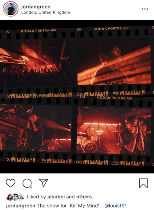 Louis’ recent instagram activity - 11/10