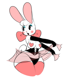 naughtyscribs:  Burlesque Bunny 