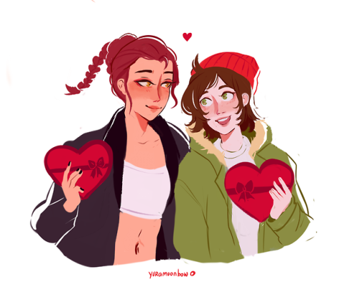 yuramoonbow: and i feel gay and blessed in this chili’s tonight… HAPPY VALENTINE’S DAY >:) 