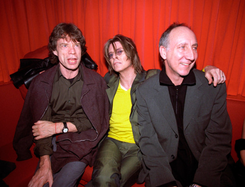 Jagger, Bowie and Townshend