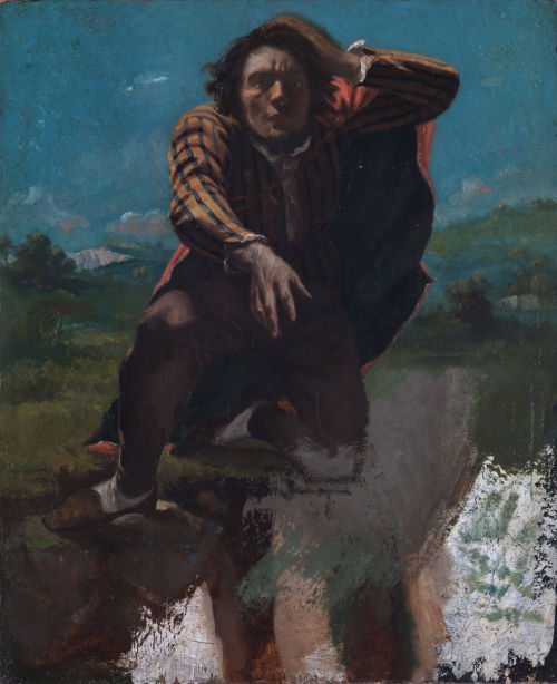 XXX portraituresque:Gustave Courbet - Self portrait photo