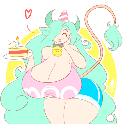 theycallhimcake:  Favorite moo for my favorite bro, Manny! Happy Birthday dood. ‘w’