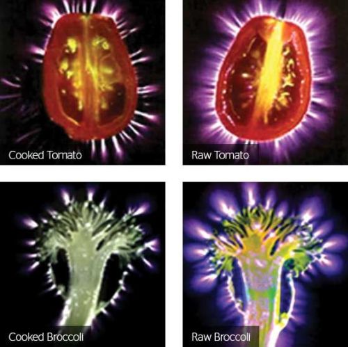 cryptidclown:cooked vs raw food auras