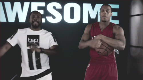 the black eyed peas - 2015 NBA playoffs “awesome” gifs {2/3}