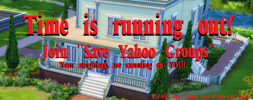 simnostalgia: As we get down to the wire, it’s become a mad dash to save as much Yahoo content as po