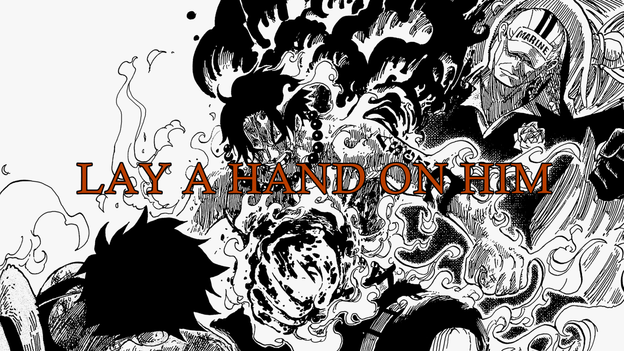 I’m sorry… Luffy. I’m sorry you didn’t get to save me. I’m sorry…