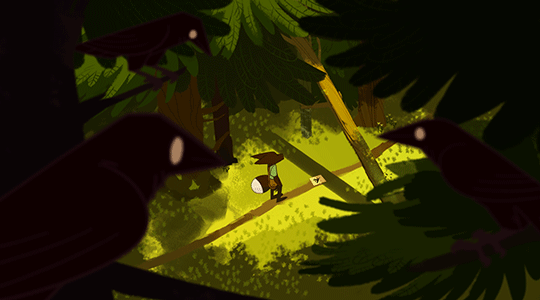 crowies:  foxery:  My thesis film for Sheridan Animation 2016 :v Crowskeep comes