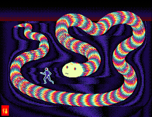 Year Of The Snake (Deluxe Paint IV, 2025)