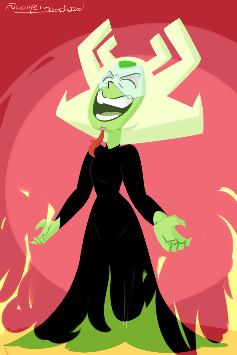 juanfernandova:  Peridot learned how to cosplay. 