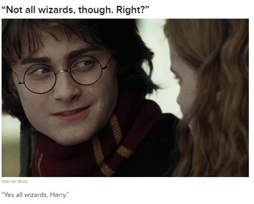 stagdogwolfandrat:This Buzzfeed Article is pure gold.Hermione Granger and the Patriarchy.