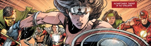 wnderwman07:  Scenes with the power couple Superman and Wonder Woman from Justice League #43 