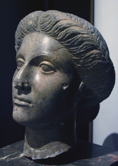 myglyptothek:Portrait of a woman. Roman preriod. Archaeological and Ethnographic Museum, Edirne. Inv