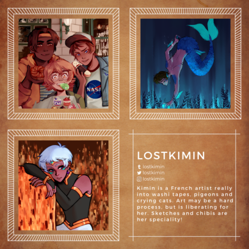 Today’s contributor spotlight features zine artist LostKimin!Kimin is a French artist really into wa