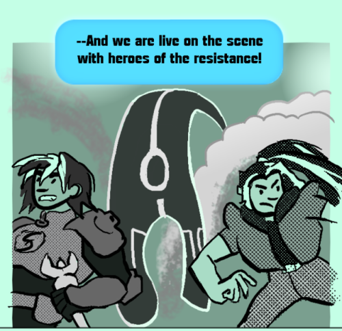 “Public Damage” - A CN/Fusionfall crossover comic! Lol, ease up on them tv caster, they’re kids who 