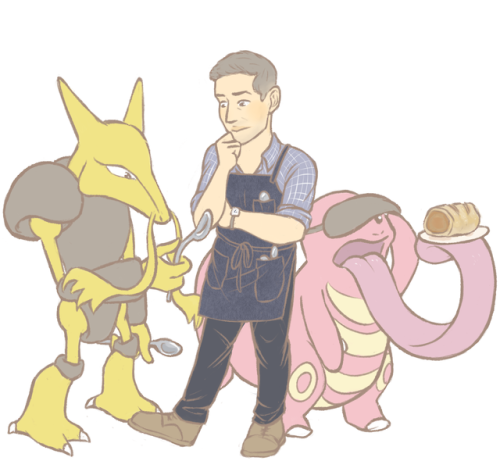  done w my most self indulgent crossover ever: Bon Appetit test kitchen + pokemon ✨ (thanks to @Mist