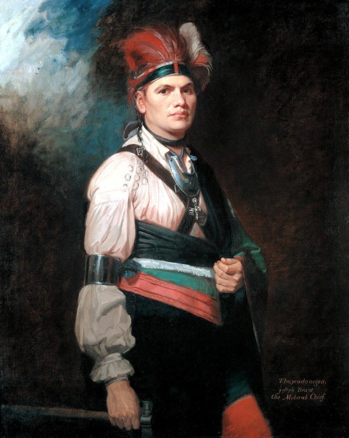 Joseph Brant, George Romney, 1776