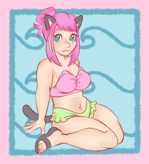 constantlyscreaminghere: More Nyaa bc she’s cute