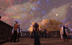 aranyaphoenix:  Watching the Skypetal Teahouse fireworks show. :) @skypetalteahouse 