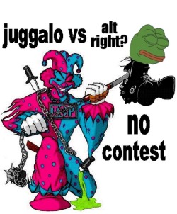 pisshets:  shez-sensitive:  astrobleme22:  this meme just opened my 68th eye  Okay…. my chakras are syncing   Juggalos are a subculture of working class anti-racists and I trust them completely 