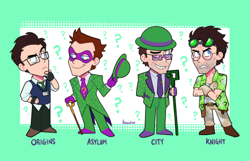 Evolution Of Arkhamverse Riddler