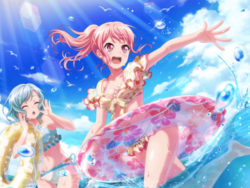 Sparkling! Seaside Flower - Limited Gacha Update 08/04The limited event Gacha, featuring Aya, Chisat