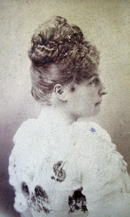 Princess Louise of Saxe Coburg and Gotha, neé of Belgium. 1880s