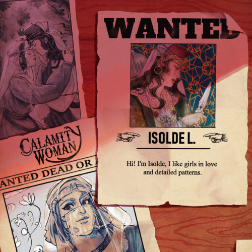 cowgirlsartbook: Howdy everyone! Meet our artist, Isolde L. @miiandering!Find her on Twitter to