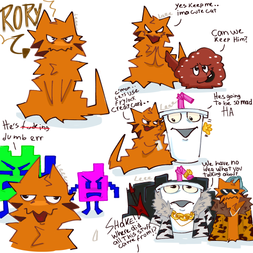 RORY My Sillie Athf Oc >:) Decided To Post Him Bc I Find Athf Ocs Cool And I Wanted To Share Mine