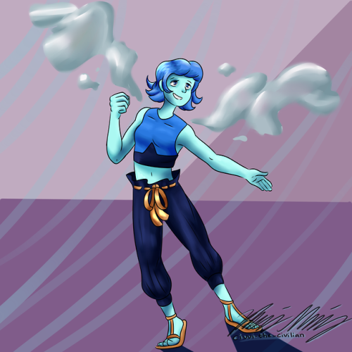 My part of the collab with @peachie5000 ! She did the sketch and I did lines and color. This was so 