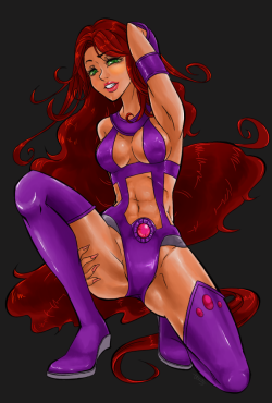 yu-sugar:  I like you Starfire! 