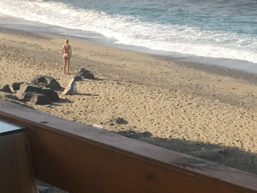 May 2018 - morning dips at Lentas/Dytiko beach