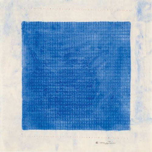 agnes-martin: Stars, 1963, Agnes MartinMedium: ink,watercolor,paper