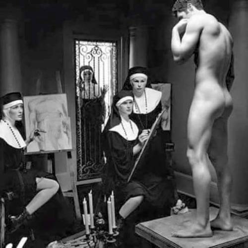 XXX withoutgods:  Nuns and art photo
