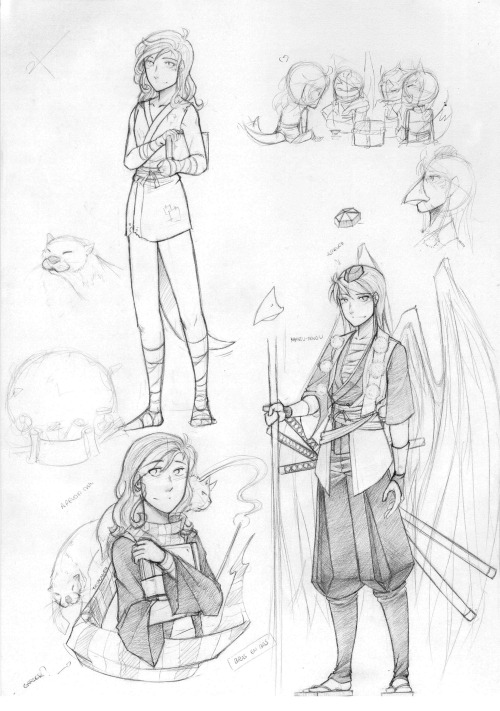 tri-chan: Fleurmione Concept ArtThe first picture (minus the bottom left picture ahah) is the Japane