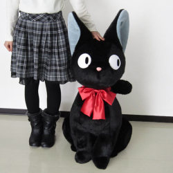 rnmorpg:  inugakuen:  魔女の宅急便 のジジ　－　Kiki’s Delivery Service’s cat jiji extra large phushie, 95cm tall  ASFHGSASHXXBSA