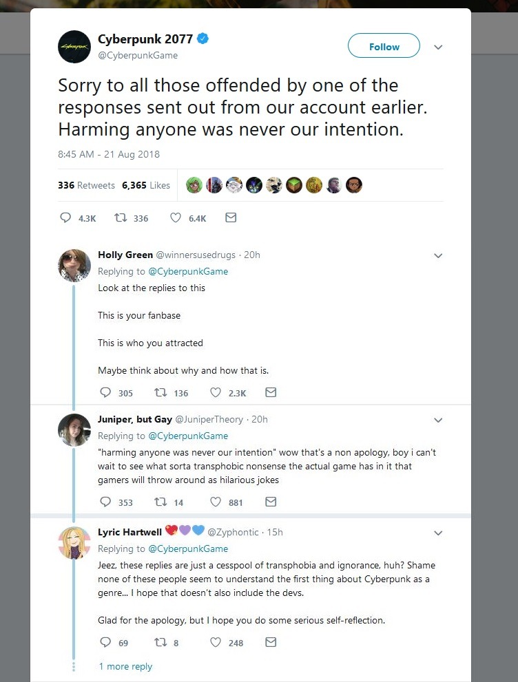 Another reason why you should never apologize to them. Intentionally insulted or