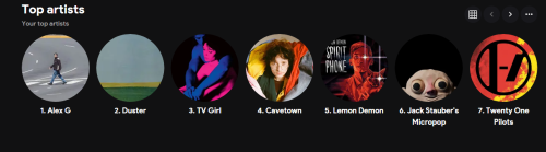 Im So Cool Guys(its Outdated Because I Dont Use Spotify That Much Anymore But I Still Love All Artists
