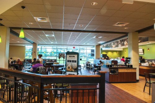 Newly renovated café at the USF Bookstore!