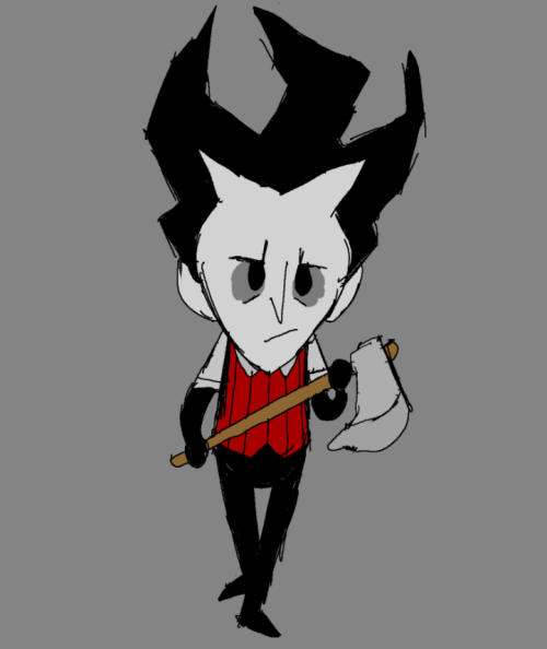 Doodle Of Wilson From Don't Starve