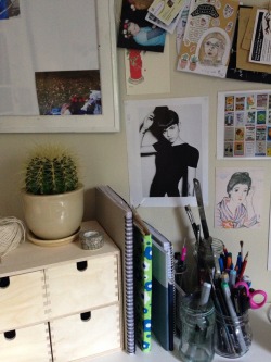 phagoccytosis:   Finally happy with my workspace 