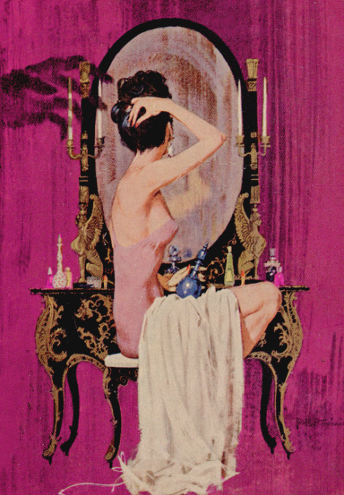 lanangon:  vintagegal: Cover illustration by Robert McGinnis for False Scent by Ngaio Marsh, 1961 (via)