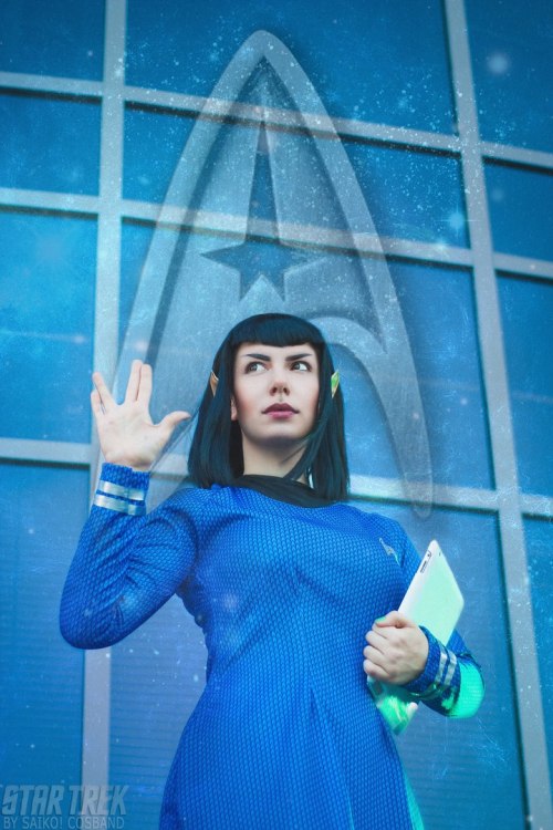 Lady Captain and miss Spock ) outfits from Star Trek 2009 moviepart one from this photoshoot