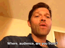 thefanaticallife:  This made me laugh so hard! Thanks for that, Misha. 