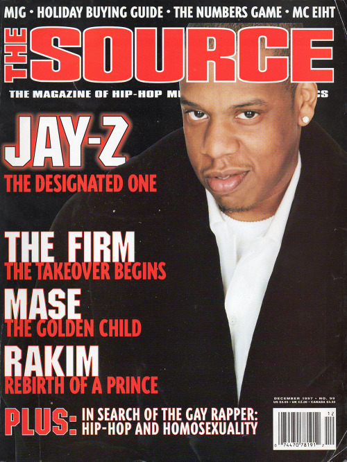 Porn Pics Jay-Z, Source Magazine - December 1997