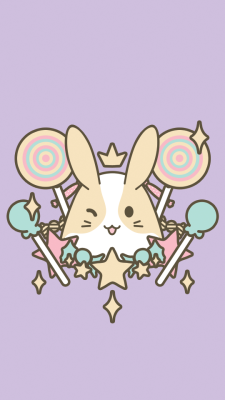 nikusagi: Hoppy National Candy Day!  Here are some 540 x 960 candy-themed wallpapers to celebrate National Candy Day (11/4)!How to use:  Tap the wallpaper while on the Tumblr app to make it full screen.  Screenshot your phone’s screen with the image