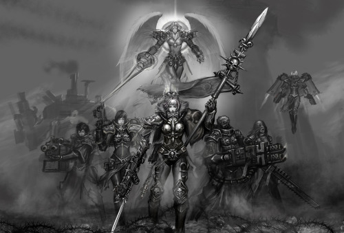 castellankurze: Sororitas Sunday - Living Saints Day