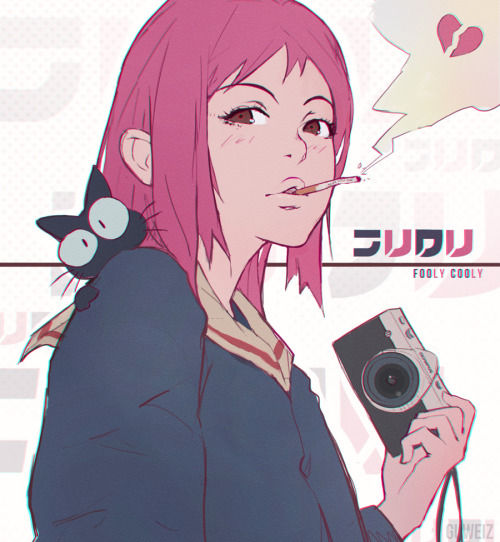 Mamimi from FLCL! Looking forward to seeing Season 2 and 3!