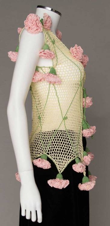  Moschino Crochet Tops 1990